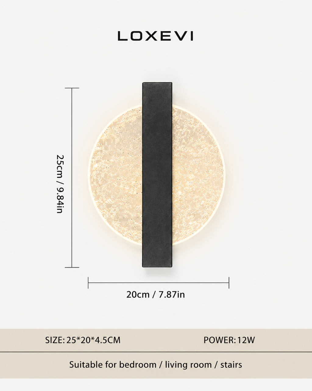 Modern LED Wall Light Loxevi
