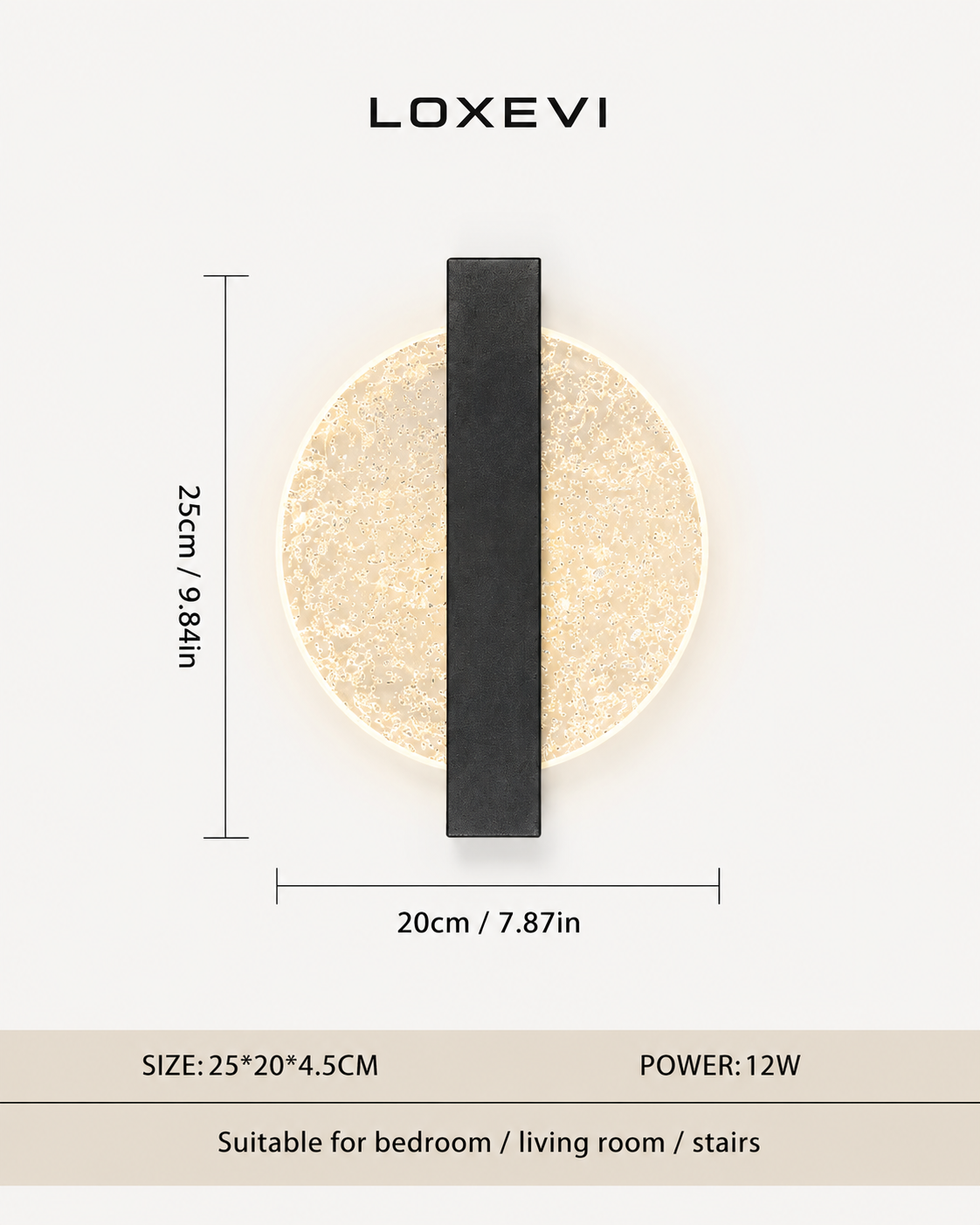 Modern LED Wall Light Loxevi