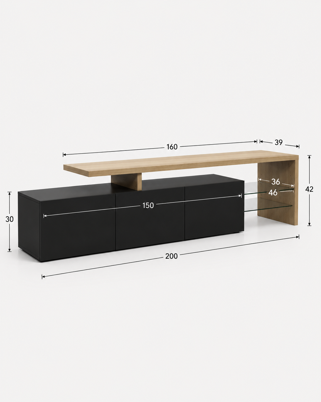 LED TV Stand Loxevi