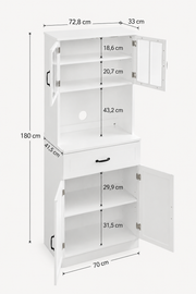 Kitchen Pantry Cabinet Loxevi