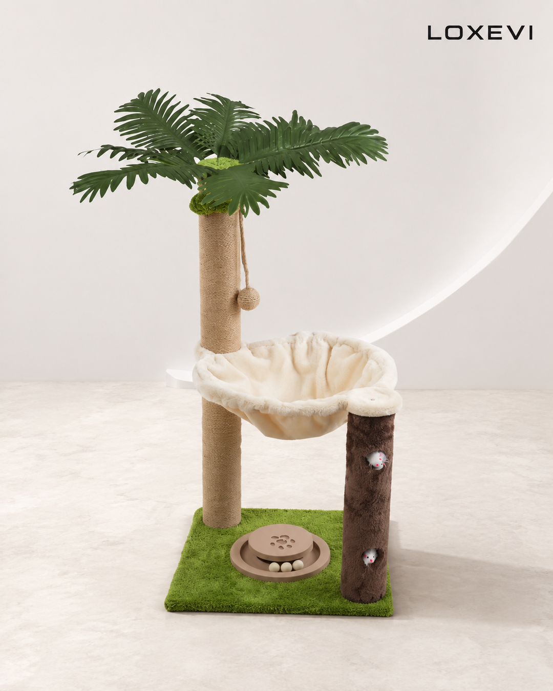 Palm Cat Scratching Tree Loxevi 82 cm