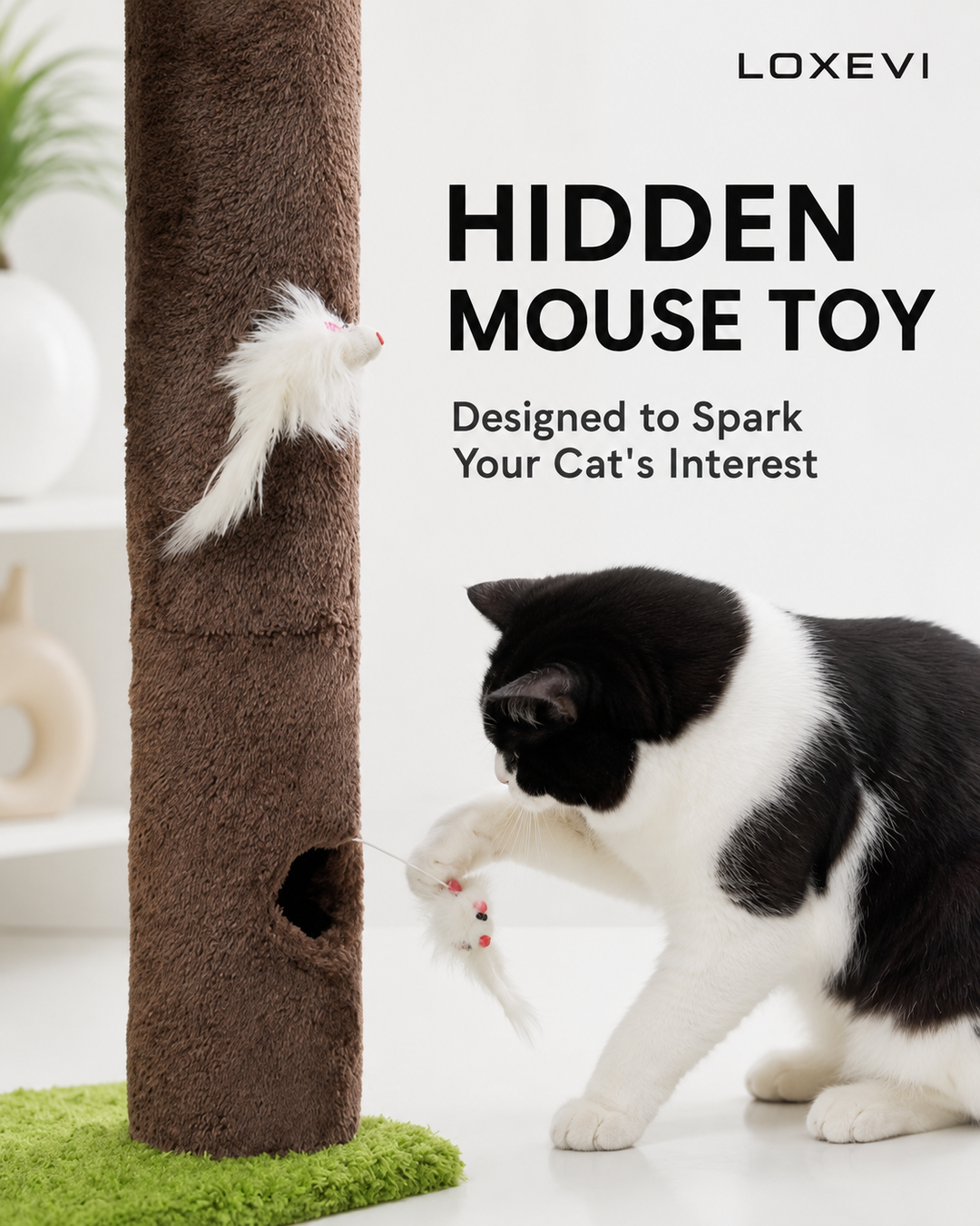 Palm Cat Scratching Tree Loxevi 82 cm