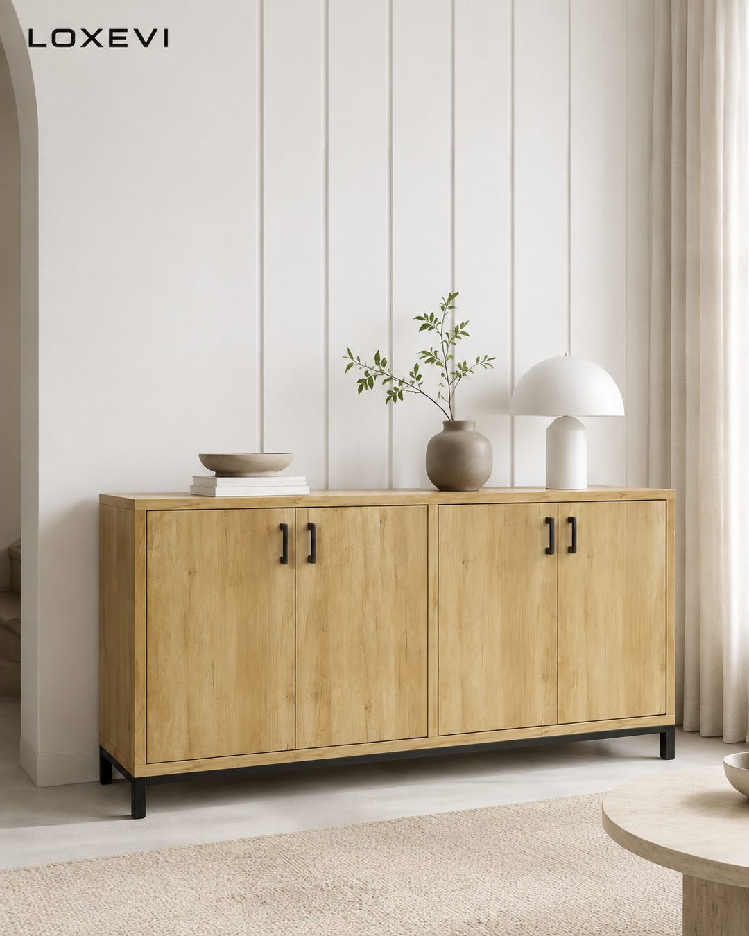 Modern Storage Sideboard Loxevi