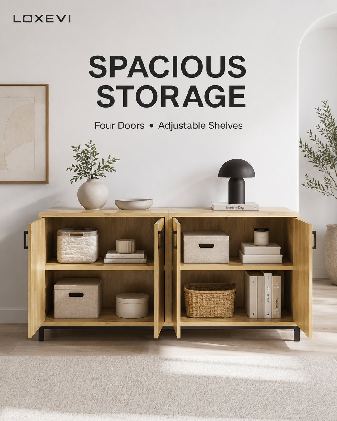Modern Storage Sideboard Loxevi