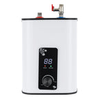 1500W 8L Electric Water Heater Instant Under Sink Stainless Steel Tank Fast Heating IPX4 Safe for Kitchen Bathroom RV SY-8