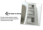 Bidet Toilet Seat Personal Hygiene Adjustable Spray Bidet Seat for Elongated Toilets Nozzle Cold Water Toilet Lid WC Toilet Seat