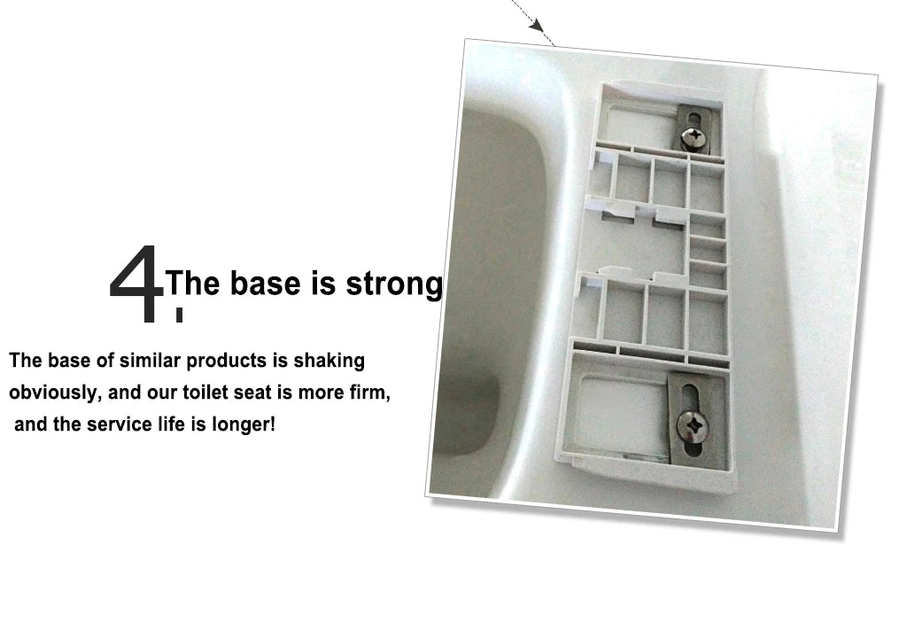 Bidet Toilet Seat Personal Hygiene Adjustable Spray Bidet Seat for Elongated Toilets Nozzle Cold Water Toilet Lid WC Toilet Seat