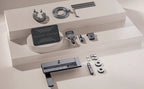 Foldable & Swivel 180° Bathroom Faucet Set with Shower Column and Shower Head - Complete Wash Basin and Shower System