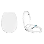 Bidet Toilet Seat Personal Hygiene Adjustable Spray Bidet Seat for Elongated Toilets Nozzle Cold Water Toilet Lid WC Toilet Seat