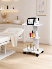 Beauty Trolley with Storage Shelves | Loxevi